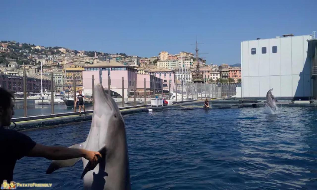 Ferienwohnung Apt Aquarium Genua Exterior foto